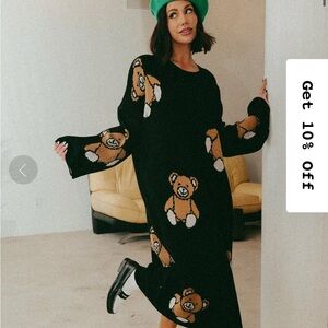 Dressed in Lala Oversized Sweater Dress S\M